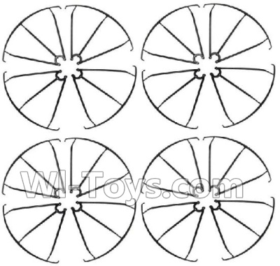 Wltoys Q222K Q222G Parts-12 Outer protect frame(16pcs),Wltoys Q222K Q222G RC Drone Spare parts,Q222K RC Quadcopter Accessories,Q222G headless mode Replacement parts