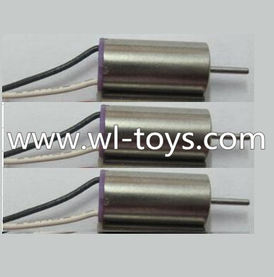 Wltoys Q272 Parts-07 Main motor with White and Black wire(3pcs) Wl toys Q272 RC Quadcopter Q272 UFO Parts