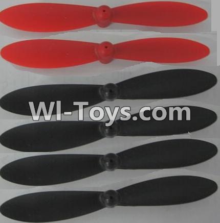 Wltoys Q282 Q282G Q282J parts-08 Main rotor blades,Propellers(6pcs) For WLTOYS Q282 RC Quadcopter parts RC Drone parts