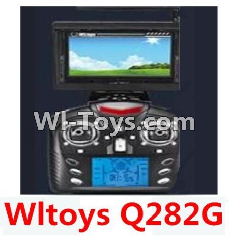 Wltoys Q282 parts-30 Transmitter(Include the 5.8G Image Return Display,Can only be used for Q282G Quadcopter) For WLTOYS Q282 RC Quadcopter parts RC Drone parts