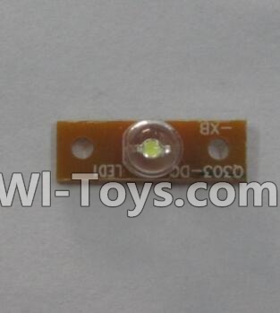 Wltoys Q303 Spare parts-27 Front Small light plate,Wltoys Q303 RC Quadcopter Drone Spare Parts Accessories,Wltoys Model Q303-A Q303-B Q303-C Replacement Accessories