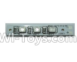 Wltoys Q303 Spare parts-29-02 Light board(1pcs)-Green,Wltoys Q303 RC Quadcopter Drone Spare Parts Accessories,Wltoys Model Q303-A Q303-B Q303-C Replacement Accessories
