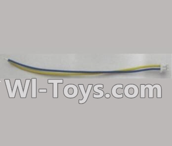 Wltoys Q303 Spare parts-34 1.25 plug Front light Wire,Wltoys Q303 RC Quadcopter Drone Spare Parts Accessories,Wltoys Model Q303-A Q303-B Q303-C Replacement Accessories