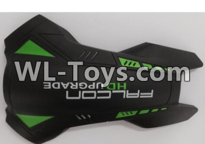 Wltoys Q323 Parts-02 Upper body shell cover,Wltoys Q323 RC Quadcopter Drone Spare Parts Accessories,Wltoys Model Q323-B Q323-C Q323-E Replacement Accessories