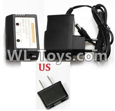 Wltoys Q323 Parts-10-04 Charger and Balance charger(With US Version Plug),Wltoys Q323 RC Quadcopter Drone Spare Parts Accessories,Wltoys Model Q323-B Q323-C Q323-E Replacement Accessories
