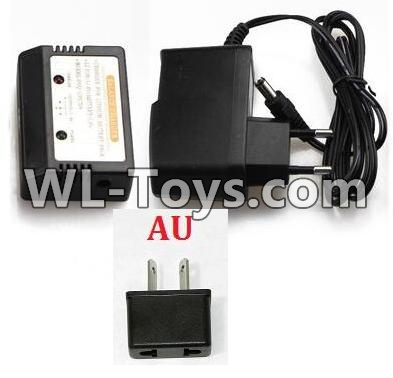 Wltoys Q323 Parts-10-06 Charger and Balance charger(With AU Version Plug),Wltoys Q323 RC Quadcopter Drone Spare Parts Accessories,Wltoys Model Q323-B Q323-C Q323-E Replacement Accessories