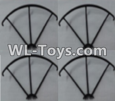 Wltoys Q323 Parts-12 Outer protect frame(4pcs),Wltoys Q323 RC Quadcopter Drone Spare Parts Accessories,Wltoys Model Q323-B Q323-C Q323-E Replacement Accessories