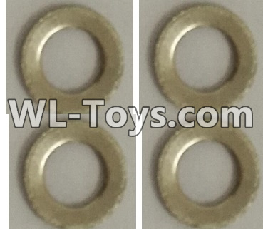 Wltoys Q323 Parts-15 Shim(4pcs)-5.8X3.5X0.5mm,Wltoys Q323 RC Quadcopter Drone Spare Parts Accessories,Wltoys Model Q323-B Q323-C Q323-E Replacement Accessories
