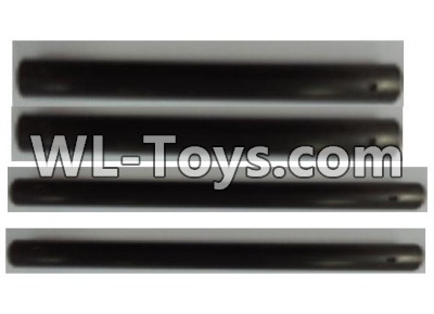 Wltoys Q323 Parts-18-01 Carbon Tube A(2pcs)-8.9X7X80mm And Carbon Tube B(2pcs)-8.9x7x85mm,Wltoys Q323 RC Quadcopter Drone Spare Parts Accessories,Wltoys Model Q323-B Q323-C Q323-E Replacement Accessories