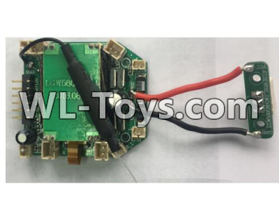 Wltoys Q323 Parts-20-02 Circuit board,Receiver board,Wltoys Q323 RC Quadcopter Drone Spare Parts Accessories,Wltoys Model Q323-B Q323-C Q323-E Replacement Accessories