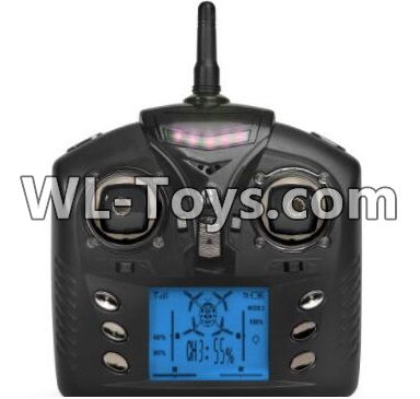 Wltoys Q323 Parts-20-03 Transmitter,Remote control,Wltoys Q323 RC Quadcopter Drone Spare Parts Accessories,Wltoys Model Q323-B Q323-C Q323-E Replacement Accessories