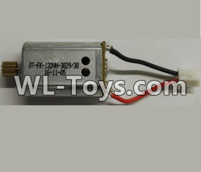 Wltoys Q323 Parts-28-03 Rotating Motor with red and Black wire(1pcs)-CW Motor,Wltoys Q323 RC Quadcopter Drone Spare Parts Accessories,Wltoys Model Q323-B Q323-C Q323-E Replacement Accessories