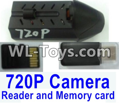 Wltoys Q323 Parts-36-01 Q323C-15 HD 720P Camera unit & USB Reader and Memory card,Wltoys Q323 RC Quadcopter Drone Spare Parts Accessories,Wltoys Model Q323-B Q323-C Q323-E Replacement Accessories