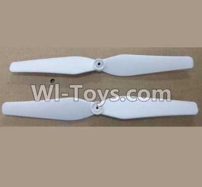Wltoys Q333 Spare Parts-27-01 Propellers,Main rotor blades(2pcs)-White,Wltoys Q333 RC Quadcopter Drone Spare Parts Accessories,Wltoys Model Q333 Replacement Accessories