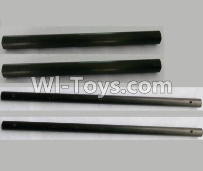 Wltoys Q333 Spare Parts-31-01 carbon fiber tube A(φ10X128mm-2pcs) & arbon fiber tube B(φ8X196mm-2pcs),Wltoys Q333 RC Quadcopter Drone Spare Parts Accessories,Wltoys Model Q333 Replacement Accessories