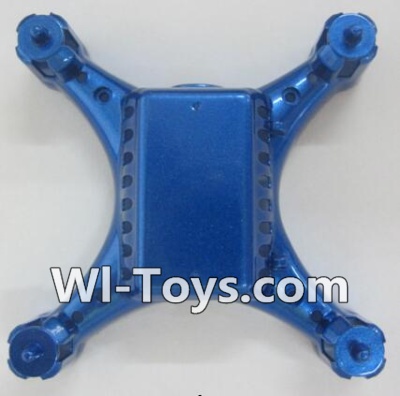 Wltoys Q343 Spare Parts-01-03 Bottom shell cover cover-Blue,Wltoys Q343 RC Quadcopter Drone Spare Parts Accessories,Wltoys Model Q343 Q343B Q343C Replacement Accessories