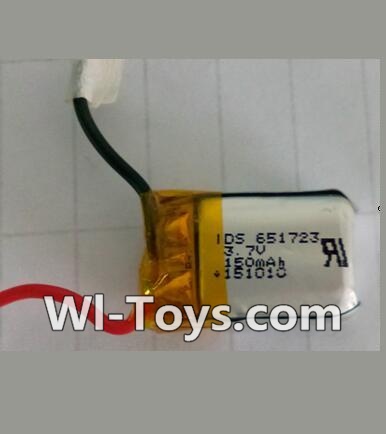 Wltoys Q343 Spare Parts-09-01 Official 3.7V 150MAH Battery(1pcs),Wltoys Q343 RC Quadcopter Drone Spare Parts Accessories,Wltoys Model Q343 Q343B Q343C Replacement Accessories