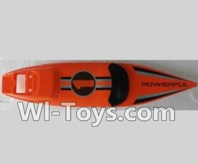 Wltoys Q353 Spare Parts-02 Upper shell cover,Upper canopy-Orange,Wltoys Q353 RC Quadcopter Drone Spare Parts Accessories,Wltoys Model Q353 Aeroamphibious Air Land Sea Mode Replacement Parts