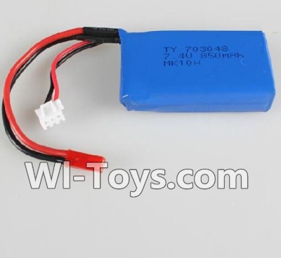 Wltoys Q353 Spare Parts-11-01 7.4V 1200MAH 20C Battery(1pcs)-Size- 64.5x30x15mm,Wltoys Q353 RC Quadcopter Drone Spare Parts Accessories,Wltoys Model Q353 Aeroamphibious Air Land Sea Mode Replacement Parts