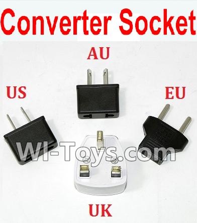 Wltoys Q353 Spare Parts-11-05 Standard Adapter Universal Converter Socket(You can choose AU,US,EU,UK Version),Wltoys Q353 RC Quadcopter Drone Spare Parts Accessories,Wltoys Model Q353 Aeroamphibious Air Land Sea Mode Replacement Parts