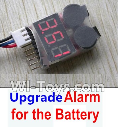 Wltoys Q353 Spare Parts-11-06 Upgrade Alarm for the Battery,Can test whether your battery has enouth power,Wltoys Q353 RC Quadcopter Drone Spare Parts Accessories,Wltoys Model Q353 Aeroamphibious Air Land Sea Mode Replacement Parts