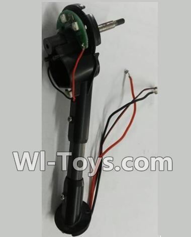 Wltoys Q353 Spare Parts-26 Front and Left Motor seat assembly(with Red and Black wire)-1 set,Wltoys Q353 RC Quadcopter Drone Spare Parts Accessories,Wltoys Model Q353 Aeroamphibious Air Land Sea Mode Replacement Parts