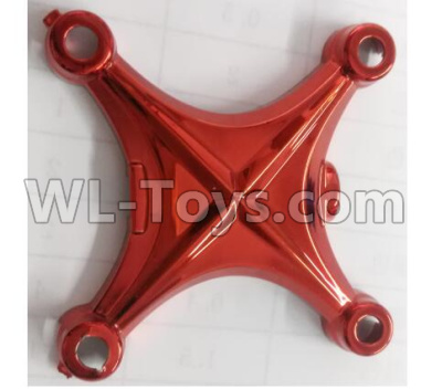 Wltoys Q606 Spare parts-02-02 Upper shell cover-Red,Wltoys Q606 RC Quadcopter Drone Spare Parts Accessories,Wltoys Model Q616 Mini Drone Replacement Accessories