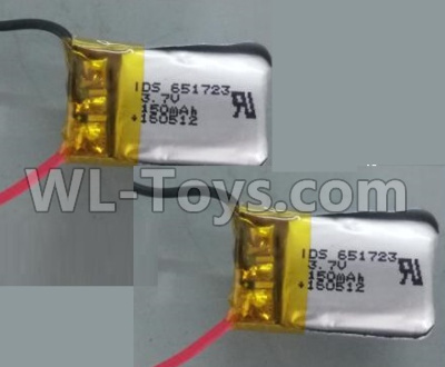 Wltoys Q606 Spare parts-14-02 Official 3.7V 150MAH Battery(2pcs),Wltoys Q606 RC Quadcopter Drone Spare Parts Accessories,Wltoys Model Q616 Mini Drone Replacement Accessories