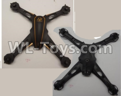 Wltoys Q616 Parts-01-01 Upper and bottom shell cover,Wltoys Q616 RC Quadcopter Drone Spare Parts Accessories,Wltoys Model Q616 Replacement Accessories