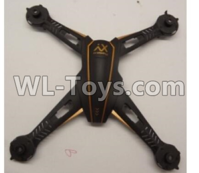 Wltoys Q616 Parts-01-02 Upper shell cover,Wltoys Q616 RC Quadcopter Drone Spare Parts Accessories,Wltoys Model Q616 Replacement Accessories