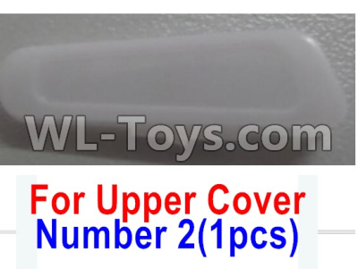 Wltoys Q616 Parts-04 Number 2 Rear Right lamp cover for the Upper shell cover,Wltoys Q616 RC Quadcopter Drone Spare Parts Accessories,Wltoys Model Q616 Replacement Accessories