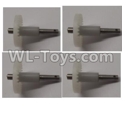 Wltoys Q616 Parts-18-01 Main gear with hollow pipe(4pcs),Wltoys Q616 RC Quadcopter Drone Spare Parts Accessories,Wltoys Model Q616 Replacement Accessories