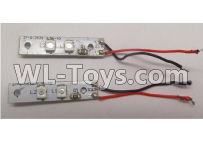 Wltoys Q616 Parts-25 Front light board group(2 set),Wltoys Q616 RC Quadcopter Drone Spare Parts Accessories,Wltoys Model Q616 Replacement Accessories