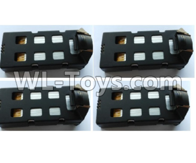 Wltoys Q616 Parts-26-03 3.7V 950MAH 25C Battery(4pcs),Wltoys Q616 RC Quadcopter Drone Spare Parts Accessories,Wltoys Model Q616 Replacement Accessories