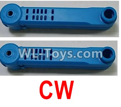 Wltoys Q626 Q626-B Parts-11 Rotating arm unit(2pcs CW)-Blue,Wltoys Q626 Q626-B RC Quadcopter Drone Spare Parts Accessories,Wltoys Model Q626 Replacement Accessories