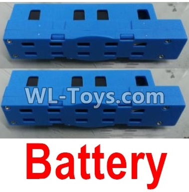 Wltoys Q626 Q626-B Parts-12-02 LI-Poli Battery(2pcs)-Blue,Wltoys Q626 Q626-B RC Quadcopter Drone Spare Parts Accessories,Wltoys Model Q626 Replacement Accessories