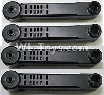 Wltoys Q626 Q626-B Parts-22-01 Reversing-rotating Arm unit(2pcs CCW) & Rotating arm unit(2pcs CW)-Black,Wltoys Q626 Q626-B RC Quadcopter Drone Spare Parts Accessories,Wltoys Model Q626 Replacement Accessories