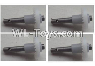 Wltoys Q626 Q626-B Parts-27 Main gear with shaft(4 set),Wltoys Q626 Q626-B RC Quadcopter Drone Spare Parts Accessories,Wltoys Model Q626 Replacement Accessories