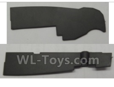 Wltoys Q636-B Parts-09 Q626-20 Front and rear bulkhead set (black),Wltoys Q636-B RC Quadcopter Drone Spare Parts Accessories,Wltoys Wltech Q636 Q636-B Replacement Accessories