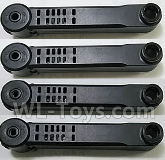 Wltoys Q636-B Parts-11 Q626-22 Reversing-rotating Arm unit(2pcs CCW) & Rotating arm unit(2pcs CW),Wltoys Q636-B RC Quadcopter Drone Spare Parts Accessories,Wltoys Wltech Q636 Q636-B Replacement Accessories