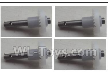 Wltoys Q636-B Parts-17 Q626-27 Main gear with shaft(4 set),Wltoys Q636-B RC Quadcopter Drone Spare Parts Accessories,Wltoys Wltech Q636 Q636-B Replacement Accessories