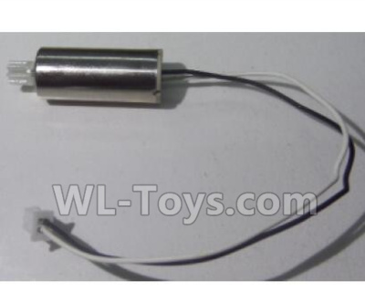 Wltoys Q636-B Parts-18 Reversing-rotating Motor with Black and white wire(1pcs)-L90,Wltoys Q636-B RC Quadcopter Drone Spare Parts Accessories,Wltoys Wltech Q636 Q636-B Replacement Accessories