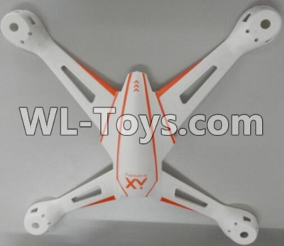 Wltoys Q696 Parts-01-02 Upper body shell cover,Wltoys Q696 RC Quadcopter Drone Spare Parts Accessories,Wltoys Model Q696 Replacement Accessories