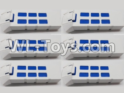 Wltoys Q696 Parts-08-03 7.4V 2600mAh Battery(6 pcs),Wltoys Q696 RC Quadcopter Drone Spare Parts Accessories,Wltoys Model Q696 Replacement Accessories