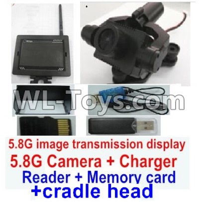 Wltoys Q696 Parts-35 Q696-10 5.8G 8ch Image transmission assembly,Wltoys Q696 RC Quadcopter Drone Spare Parts Accessories,Wltoys Model Q696 Replacement Accessories