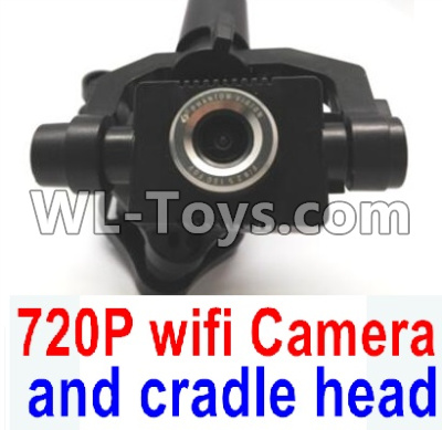 Wltoys Q696 Parts-40 Q696-E-001 720P WIFI Camera unit with hollow cup cradle head group,Wltoys Q696 RC Quadcopter Drone Spare Parts Accessories,Wltoys Model Q696 Replacement Accessories