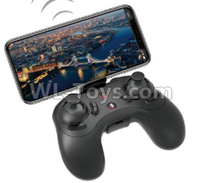 Wltoys Q818 Parts-Transmitte,Remote control + mobile phone holder-Q818-18,Wltoys Q818 Parts,Wltoys Q818 RC Drone Parts