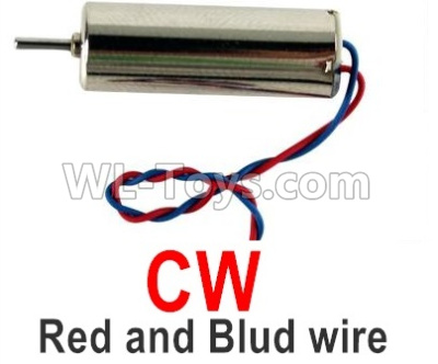 Wltoys Q818 Parts-Main motor with Red and Blue wire(1pcs-CW,Clockwise)-Q838-E-17,Wltoys Q818 Parts,Wltoys Q818 RC Drone Parts