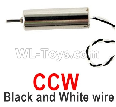 Wltoys Q818 Parts-Main motor with Black and White Wire(1pcs-CCW-Counterclockwise)-Q838-E-18,Wltoys Q818 Parts,Wltoys Q818 RC Drone Parts