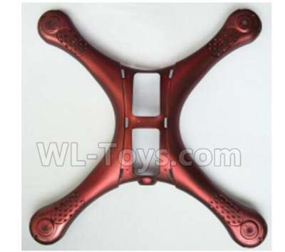 Wltoys-Q838-E Upper body shell cover Parts-Red-Q838-E-03,Wltoys Q838-E Parts,Wltoys Q838-E RC Drone Parts